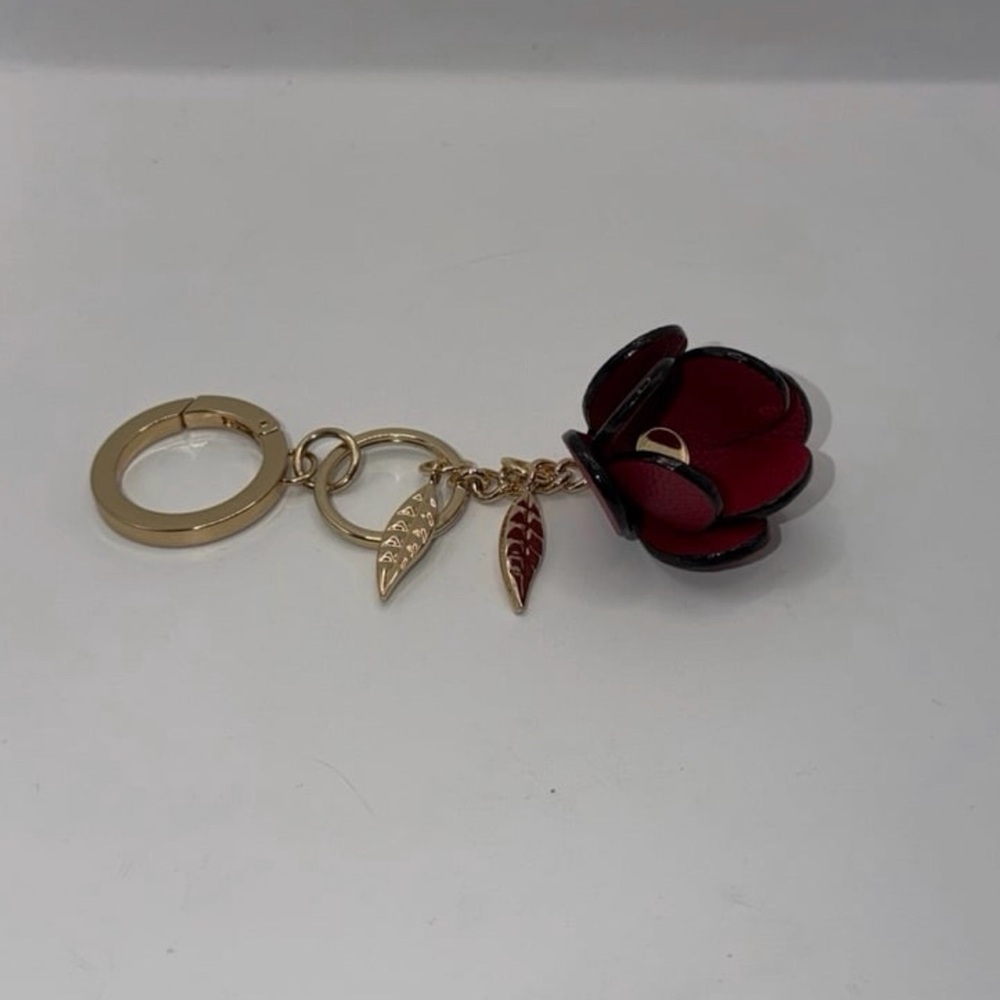 Victoria’s Secret Red Rose Keychain Charm